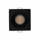 Oprawa wpuszczana oczko GU10 DELTA BLACK IP54 | czarny 8370