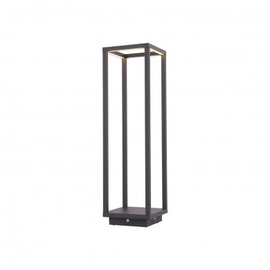 Lampa stojąca do ogrodu SYMMETRY LED 7W wys. 50cm | grafitowy 8180