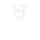 Lampa sufitowa plafon HALO LED | czarna 8196