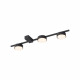 Plafon lampa sufitowa PILLS III LED | czarny 8263