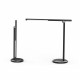Lampa biurkowa do pracy i domu SMART LED + USB ładowarka | czarna 8358