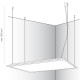 Plafon lampa sufitowa do biura ITAKA 40W LED 4000K | biała 8456