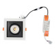 Lampa sufitowa wpuszczana DIA 18W LED 4000K | biały czarny 8721