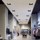 Lampa sufitowa wpuszczana DIA 18W LED 4000K | biały czarny 8721