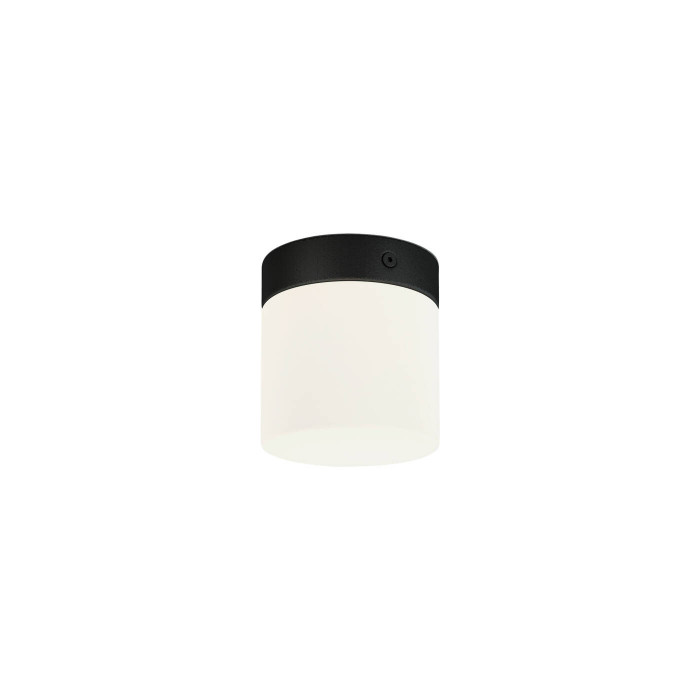 Lampa sufitowa łazienkowa CAYO G9 40W IP44 śr. 10cm | czarny 8055