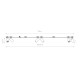 Lampa 6 punktowa podtynkowa MONO SURFACE VI 200cm GU10 | biały 7832