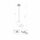 Lampa punktowa podtynkowa MONO SURFACE LONG M 39cm GU10 | czarny/złoty 7681