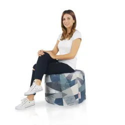 Pufa Okrągła Walec Cilindro - Premium Prints – widok 21