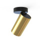 Reflektor sufitowy natynkowy MONO I SOLID BRASS wys. 10,5cm GU10 | mosiężny 7778