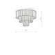 Żyrandol CRISTAL SILVER M szer. 56cm 9xE14 | srebrny 7628