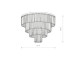 Żyrandol CRISTAL SILVER L szer. 71cm 12xE14 | srebrny/transparentny 7631