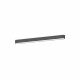 Lampa sufitowa SOFT CEILING LED GRAPHITE T8 16W 90x6cm | grafitowy 7533