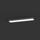 Lampa sufitowa SOFT CEILING LED GRAPHITE 2xT8 16W 90x20cm | grafitowy 7531