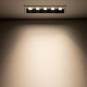 Oprawa sufitowa wpuszczana MINI LED WHITE 14,6cm 10W ciepła 3000K | biały 10042