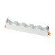Oprawa sufitowa wpuszczana MINI LED WHITE 28cm 20W ciepła 3000K | biały 10045