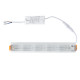 Oprawa sufitowa wpuszczana MINI LED WHITE 28cm 20W ciepła 3000K | biały 10045