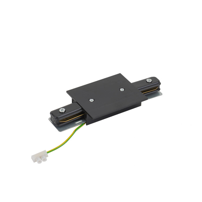 Łącznik zasilający wzdłużny PROFILE RECESSED STRAIGHT CONNECTOR | czarny 10228
