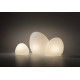 Lampa ogrodowa kamień STONE L 80cm E27 | biały 10581