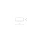 Plafon LID ROUND LED 11cm 15W barwa neutralna 4000K | czarna 10415