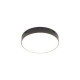 Plafon LID ROUND LED 21cm 35W barwa ciepła 3000K | czarny 10408