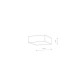 Plafon LID SQUARE LED 11cm 15W barwa neutralna 4000K | biały 10428
