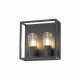 Kinkiet zewnętrzny MARGOT II GR WL 25cm 2xE14 IP54 | grafitowy 10503