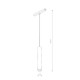 Lampa wisząca ROLLER LED śr. 4cm 9W 4000K do szynoprzewodów magnetycznych | czarny 10652