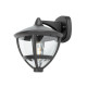Kinkiet zewnętrzny AMELIA wys. 23cm E27 IP44 | czarny 10495