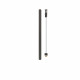 Lampa punktowa FOURTY UMBRA GRAY M 75cm miniGU10 | ciemnoszary 10887
