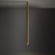 Lampa punktowa FOURTY SOLID BRASS L 90cm miniGU10 | mosiężny 10894