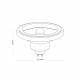 ŻARÓWKA LED AR 111 230 V 12 W 4000K 4118