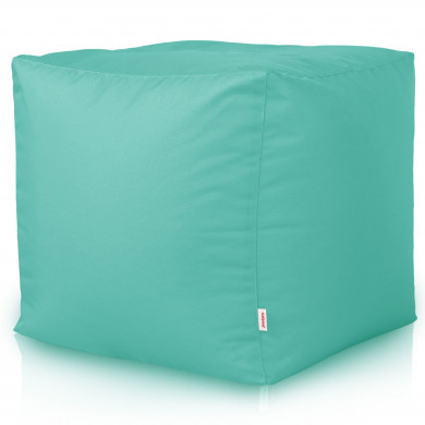 Turkusowa Pufa Ogrodowa Nylon