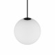 Lampa CTLS SNOWBALL 11295 wys.110cm szer.16cm G9 | Czarny/Biały