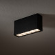 Lampa sufitowa PIX LED wys.7.5cm szer.4cm 10W 3000K 500lm IP54 | Czarny