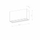 Lampa sufitowa PIX LED wys.7.5cm szer.4cm 10W 3000K 500lm IP54 | Czarny