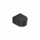 Kinkiet NEL LED I wys.6cm szer.9.5cm 5W 3000K 500lm IP54 | Czarny