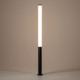 Lampa stojąca MIA LED L wys.200cm szer.10cm 100W 3000K 7800lm IP54 | Czarny