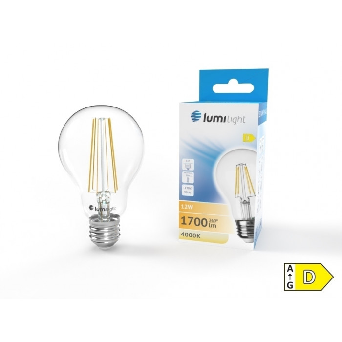 Żarówka LED FLM A60 E27 12W 1700lm | barwa neutralna