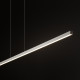 Lampa wisząca BAR LED M 3000K 32W 2000lm wys.160cm dług.150cm | Biały 11581