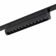 Oprawa liniowa FOCUS SWING LED UT-LVM 12W 3000K 1000lm dług.23.5cm | Czarny 11311