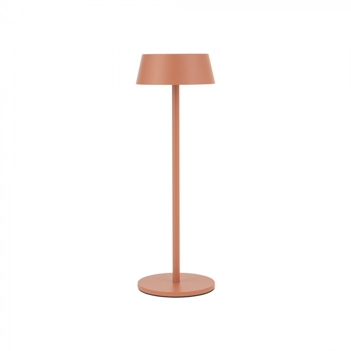 Lampa przenośna AMY LED 2W 3000K 170lm wys.32.5cm szer.10.8 IP54 ściemniacz włącznik | Brick red 11534