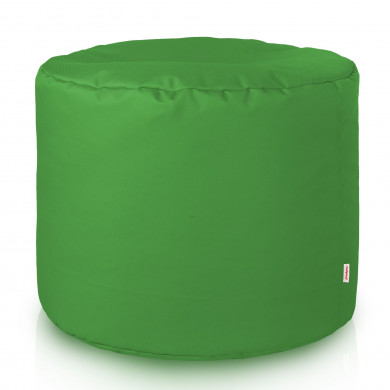 Zielona Pufa Nylon Cilindro