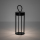 Lampa przenośna NALA LED 4W 2700K 170lm wys.30cm szer.12cm IP54 ściemniacz włącznik | Czarny 11536