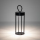 Lampa przenośna NALA LED 4W 2700K 170lm wys.30cm szer.12cm IP54 ściemniacz włącznik | Czarny 11536