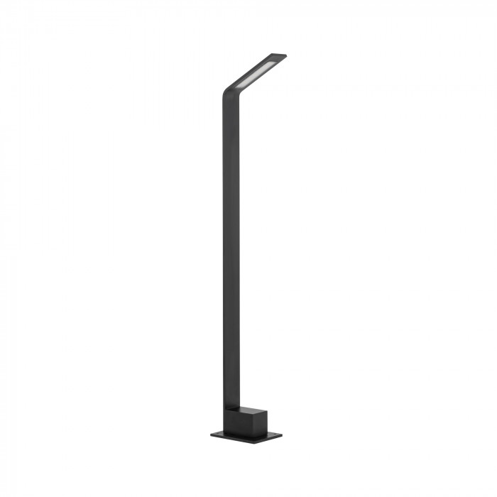 Zewnętrzna Lampa stojąca SLIM LED 7W 3000K 450lm wys.80cm szer.15cm IP54 | Czarny 11540