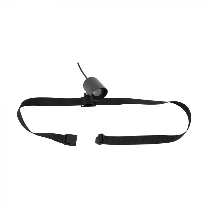 Punktowa lampa przenośna RUMI LED 7W 3000K 320lm dług.100cm wys.9cm IP54 24V | Czarny 11543