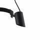 Punktowa lampa przenośna RUMI LED 7W 3000K 320lm dług.100cm wys.9cm IP54 24V | Czarny 11543