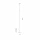 Zewnętrzna Lampa stojąca ZOLA LED L 3W 3000K 100lm wys.120cm szer.podst.10cm IP54 | Czarny 11546