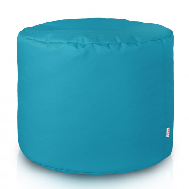 Niebieska Pufa Nylon Cilindro