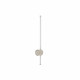Zewnętrzny kinkiet ORLA LED S 12W 3000K 750lm wys.65cm IP54 | Sand 11551